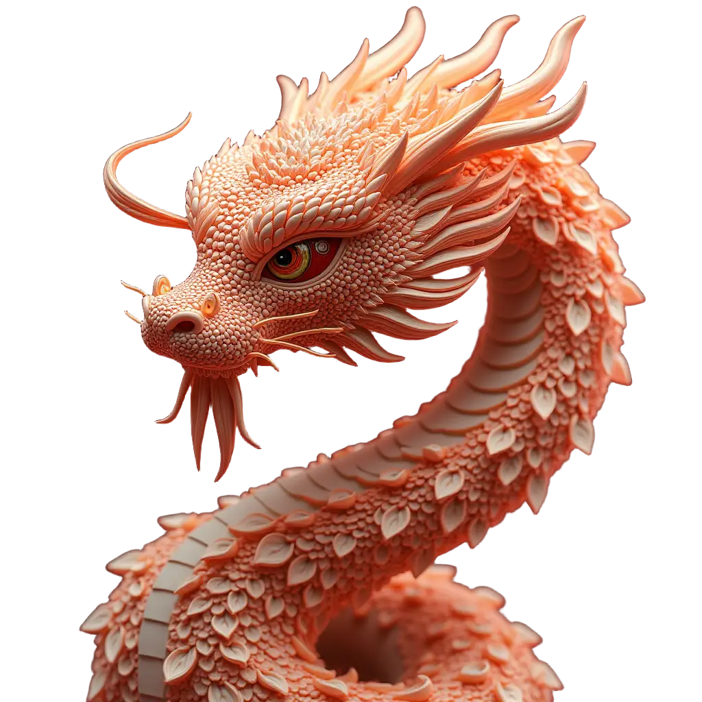 Elegant Dragon Sculpture